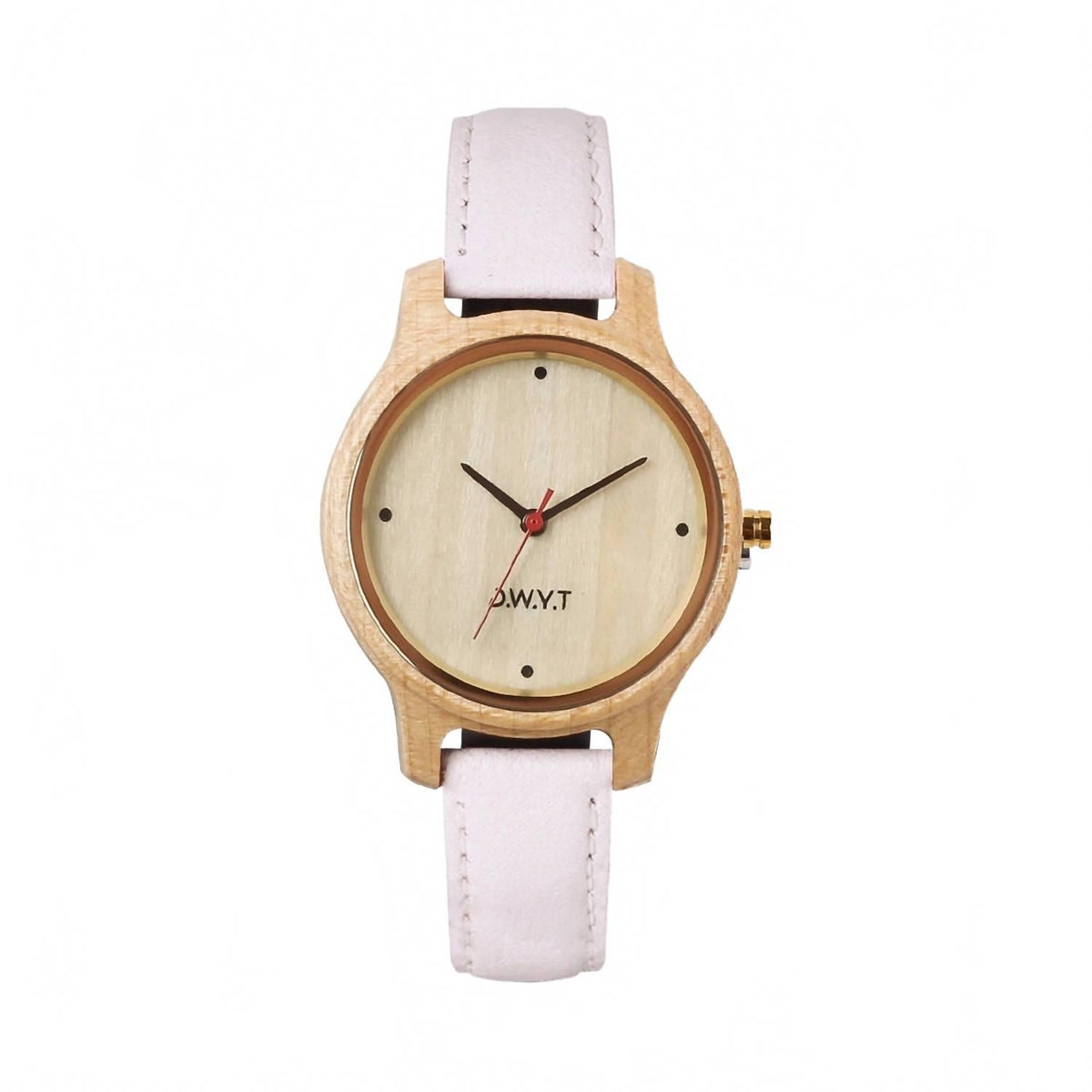 Women's Aquila Watch Apple Leather Band In White