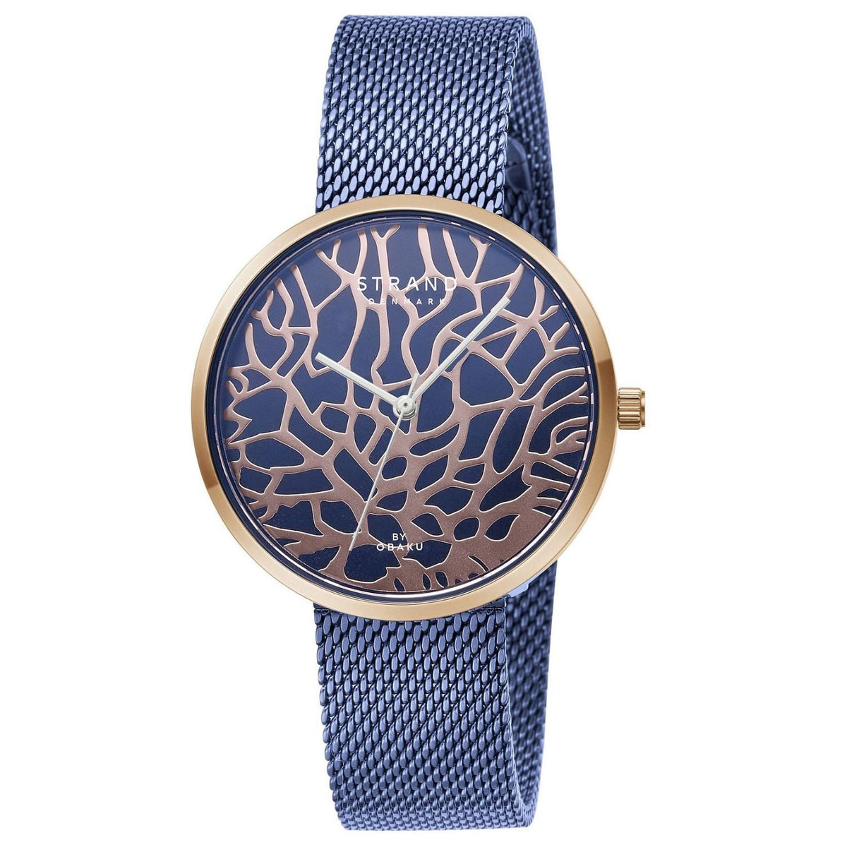 Obaku Women's Tangle Blue Dial Watch