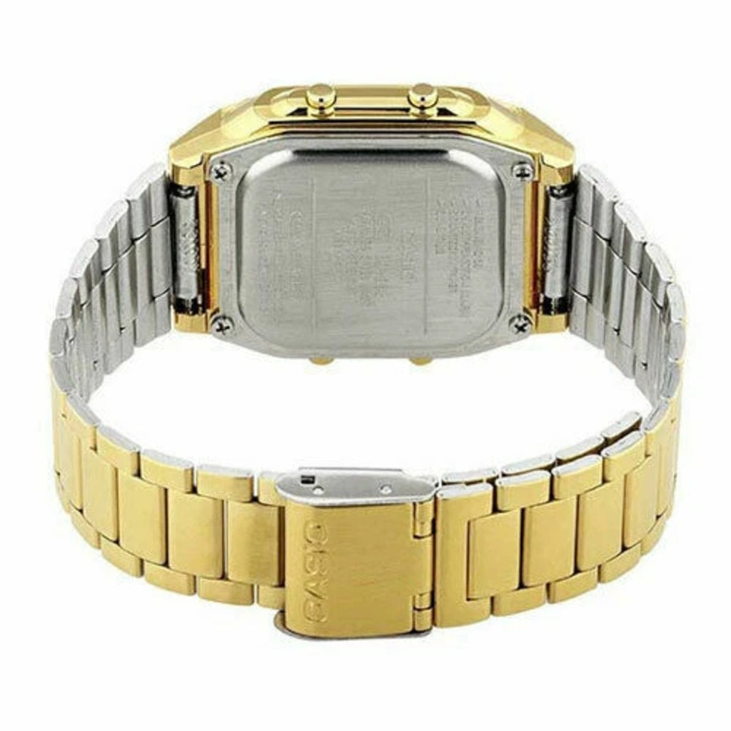Casio Men's Gold Digital Stainless Steel Vintage Classic Watch - A-178WGA-1A