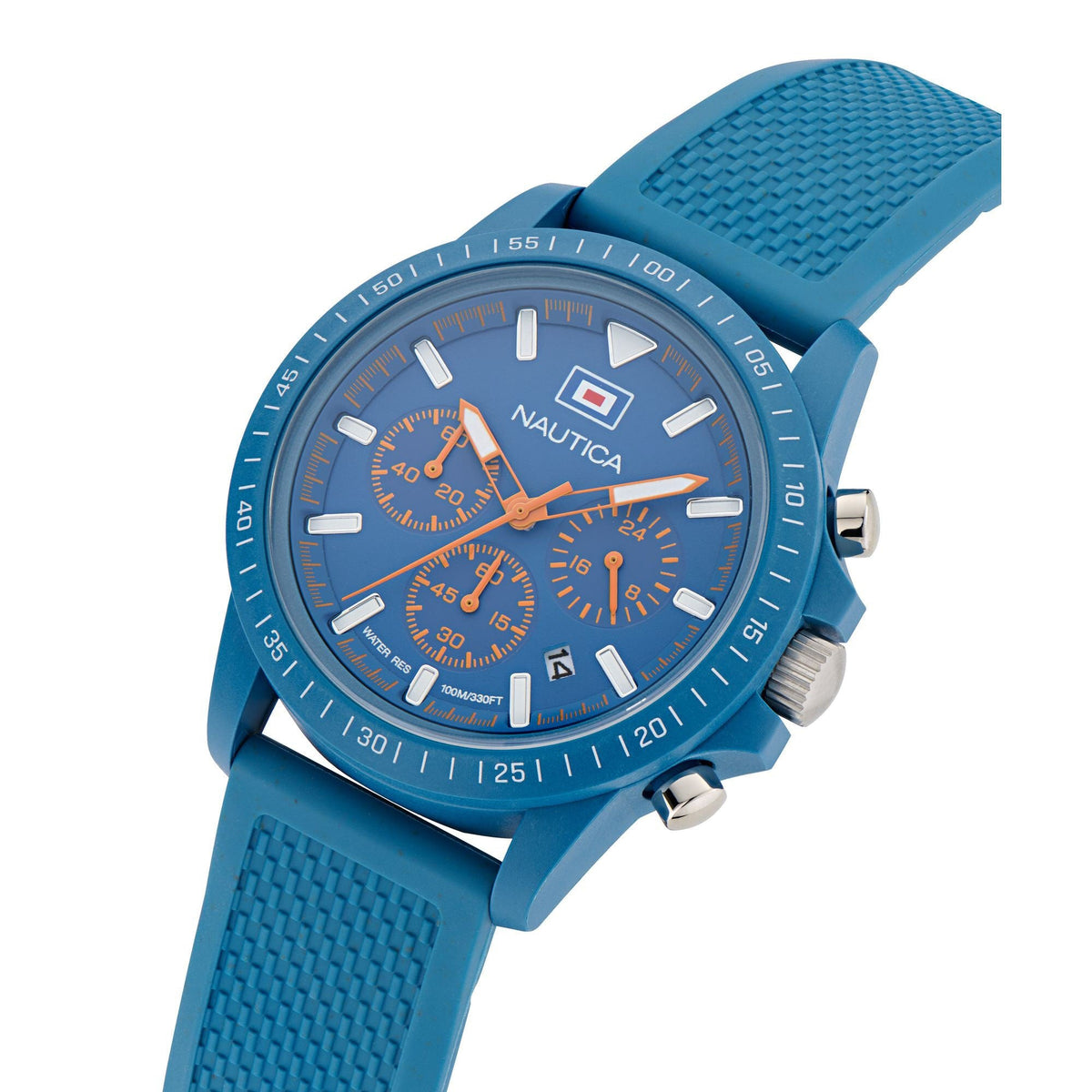 Nautica Mens Nautica One Wheat Fiber Analog Watch