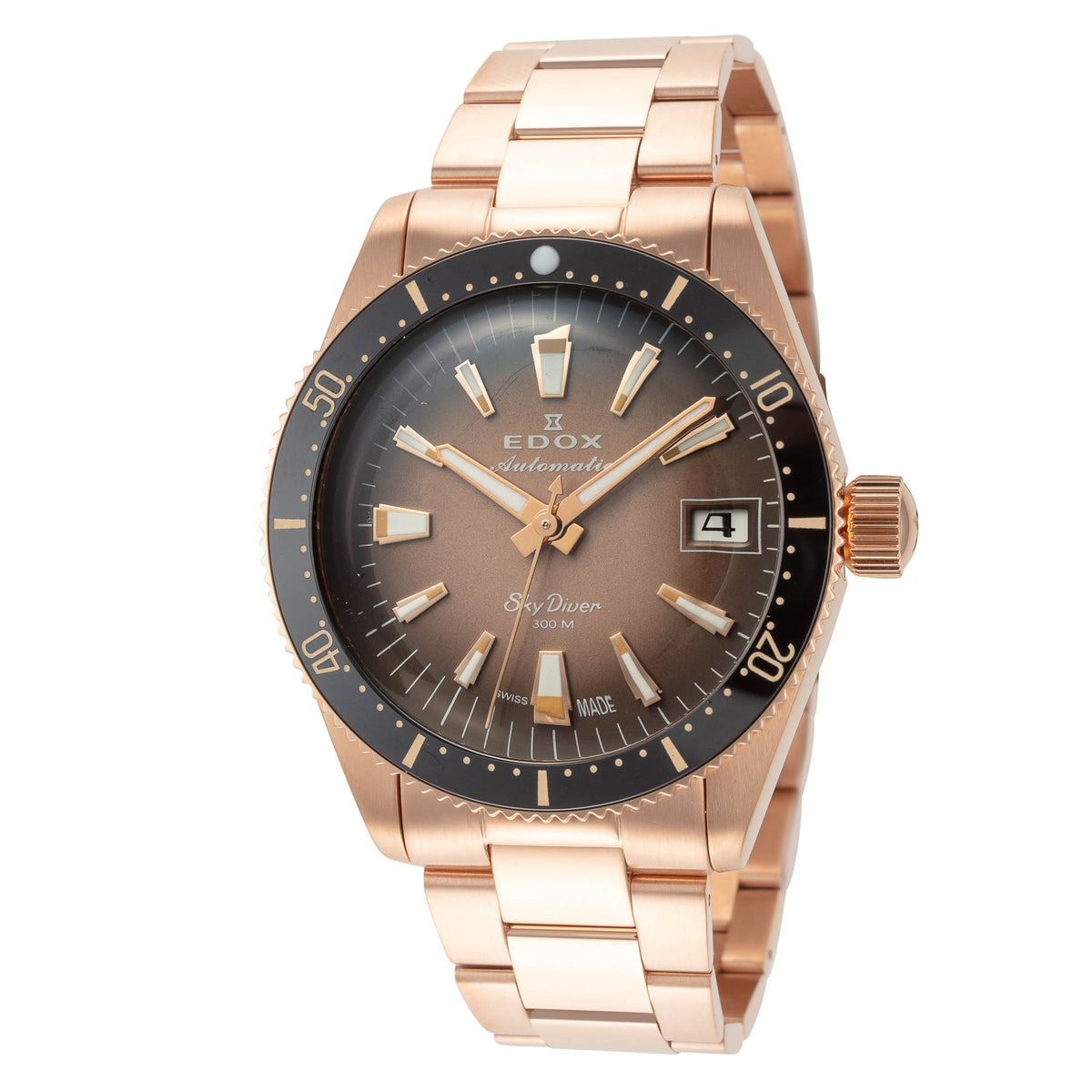 Edox Women's SkyDiver 38mm Automatic Watch