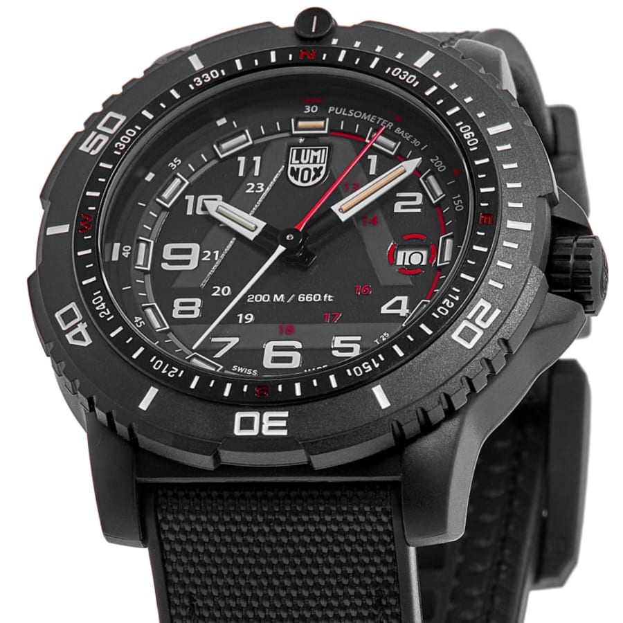 Luminox Ice-Sar Arctic 45mm Black Dial Rubber & Fabric Strap Men's Watch XL.1081