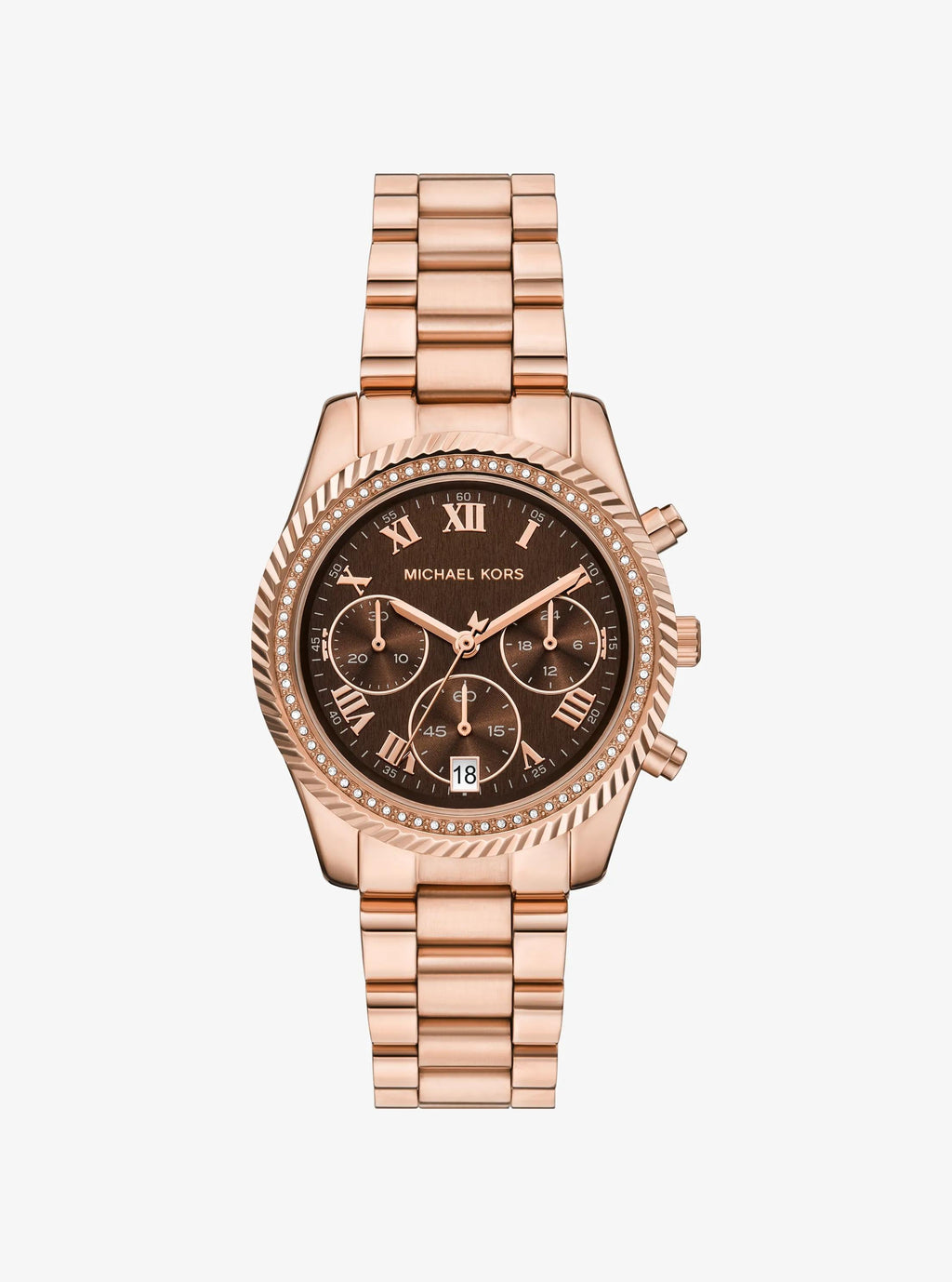 Lexington Pavé Rose Gold-Tone Watch