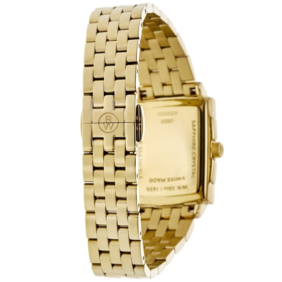 Raymond Weil Toccata Mother of Pearl Dial Diamond Bezel Yellow Gold PVD Steel Women's Watch 5925-PS-00995