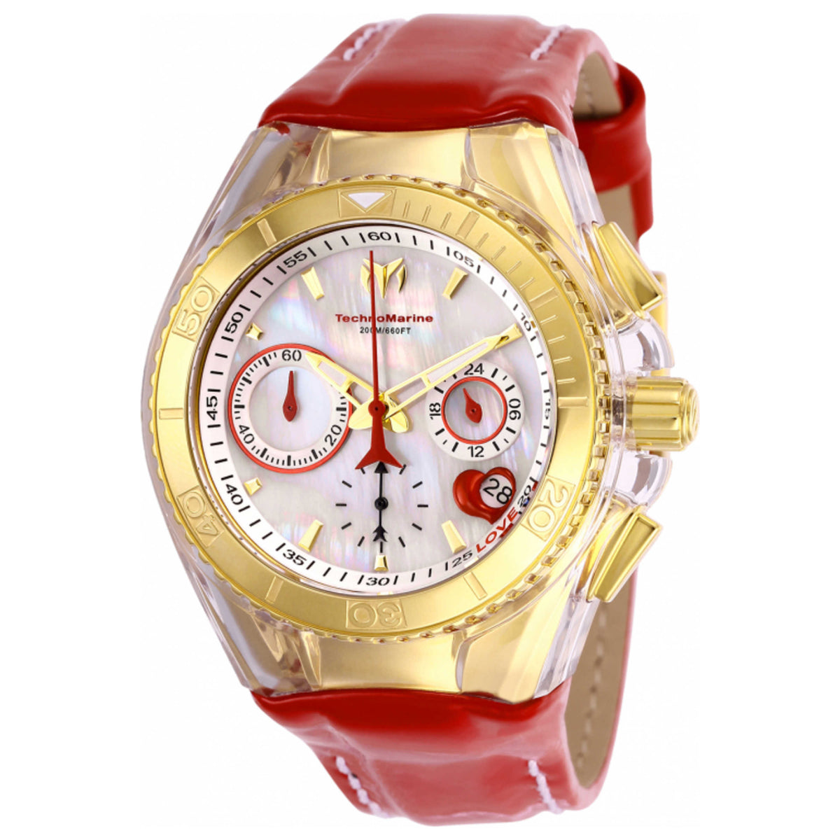TechnoMarine Women's Cruise Valentine 40mm Quartz Watch TM-117003