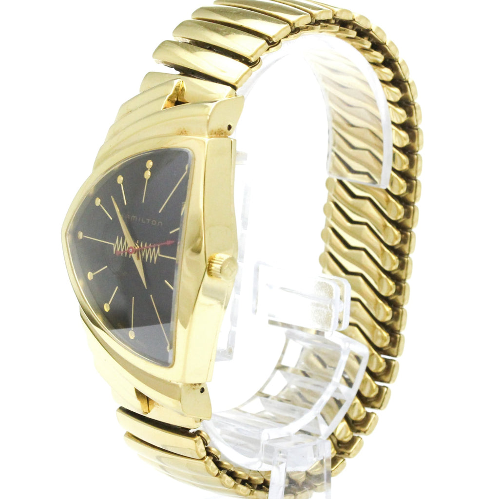 Hamilton Ventura gold Plated Wristwatch (Pre-Owned)