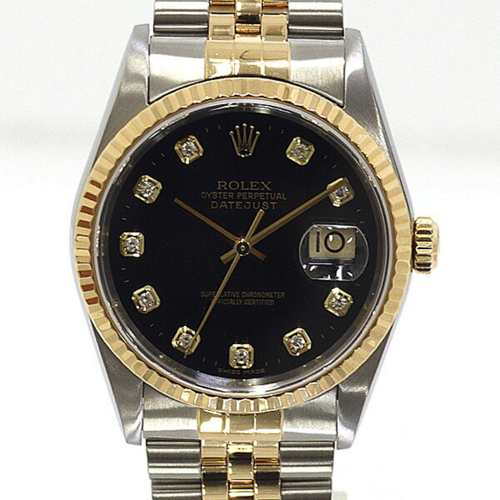 Rolex Stainless Steel yellow gold Wristwatch (Pre-Owned)