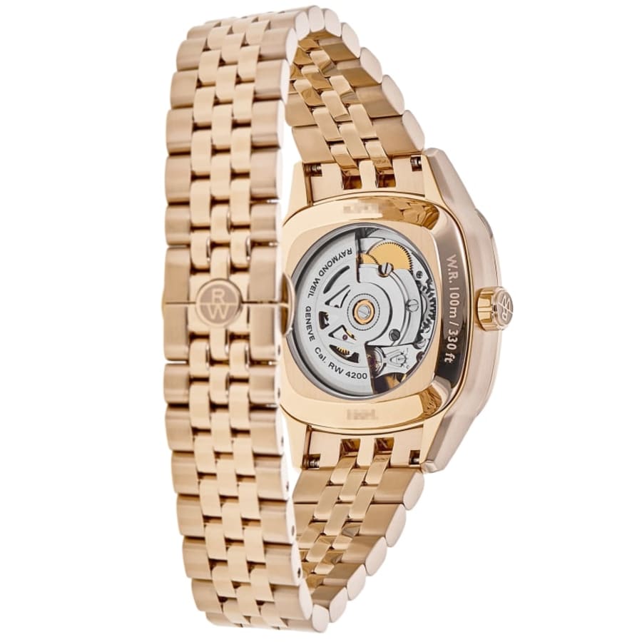 Raymond Weil Freelancer Automatic Green Dial PVD Stainless Steel Women's Watch 2490-P5-52061