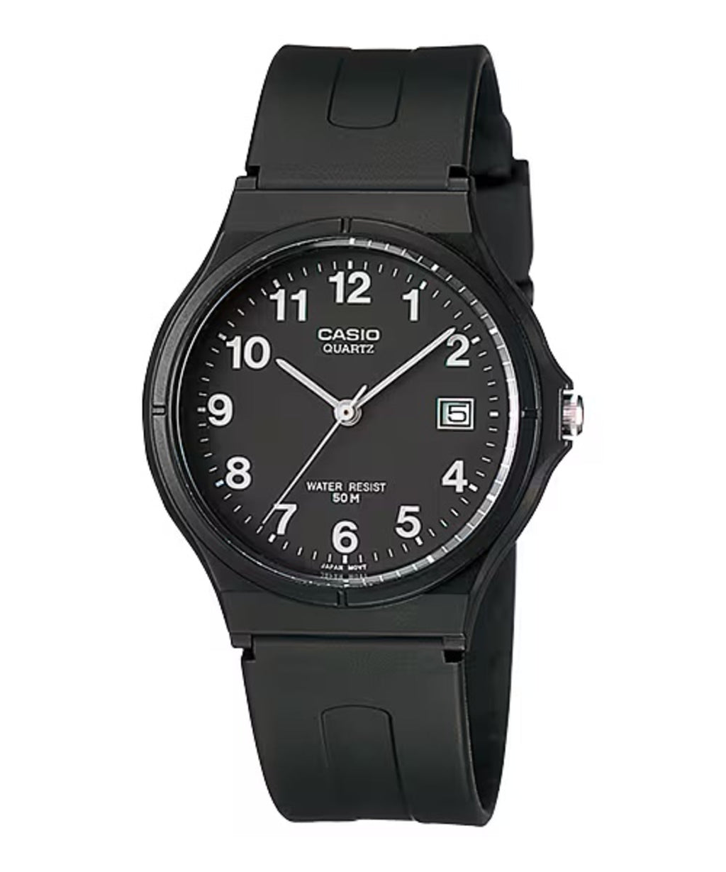 Casio Men’s Black Dial Strap Analog Watch - MW-59-1BVDF