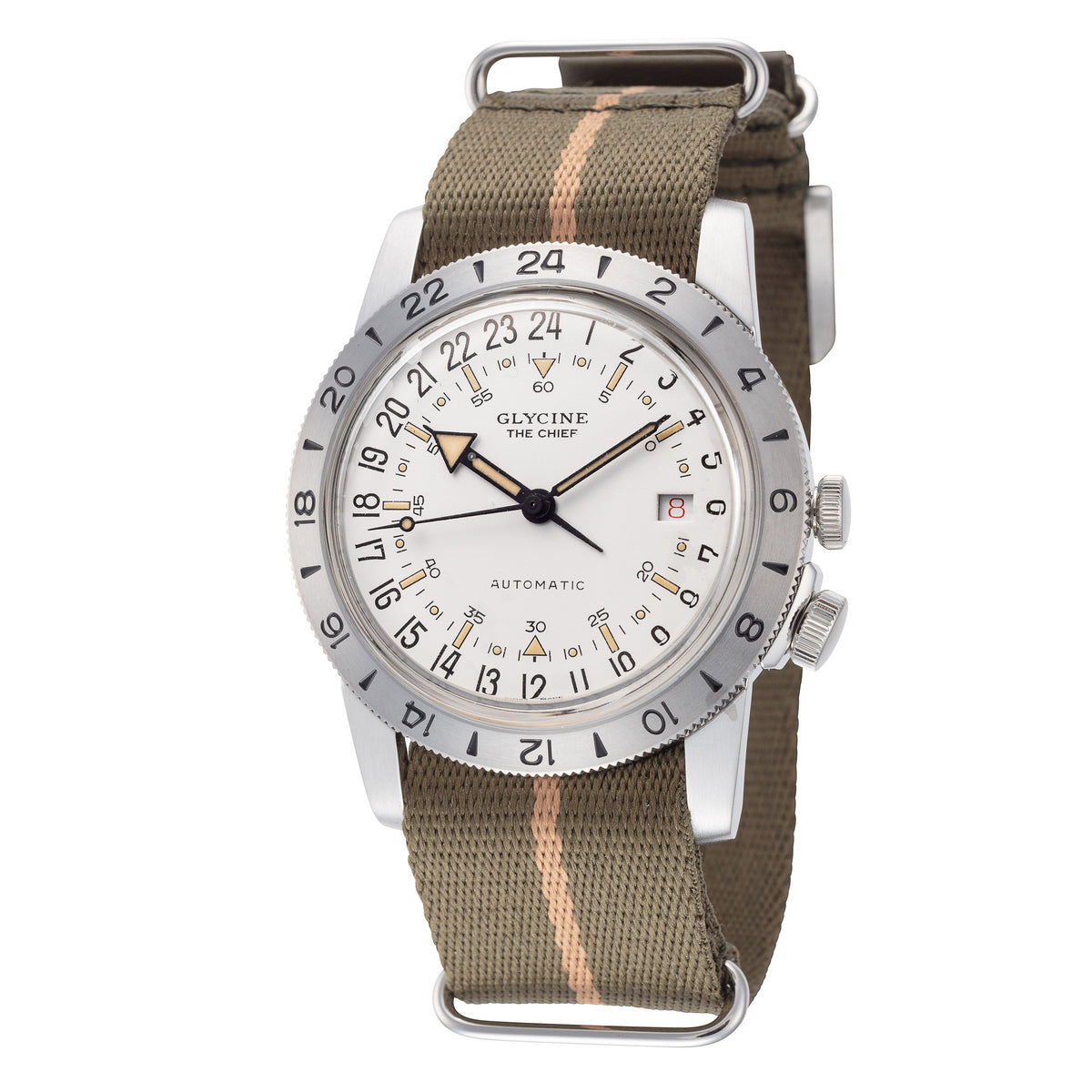 Glycine Men's Airman The Chief Purist 40mm Automatic Watch