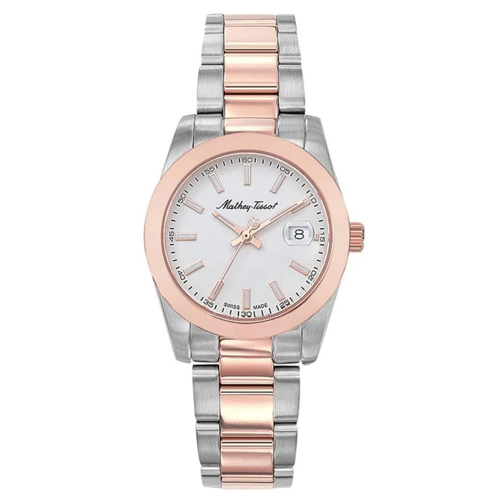 Mathey-Tissot Women's Mathy I White Dial Watch