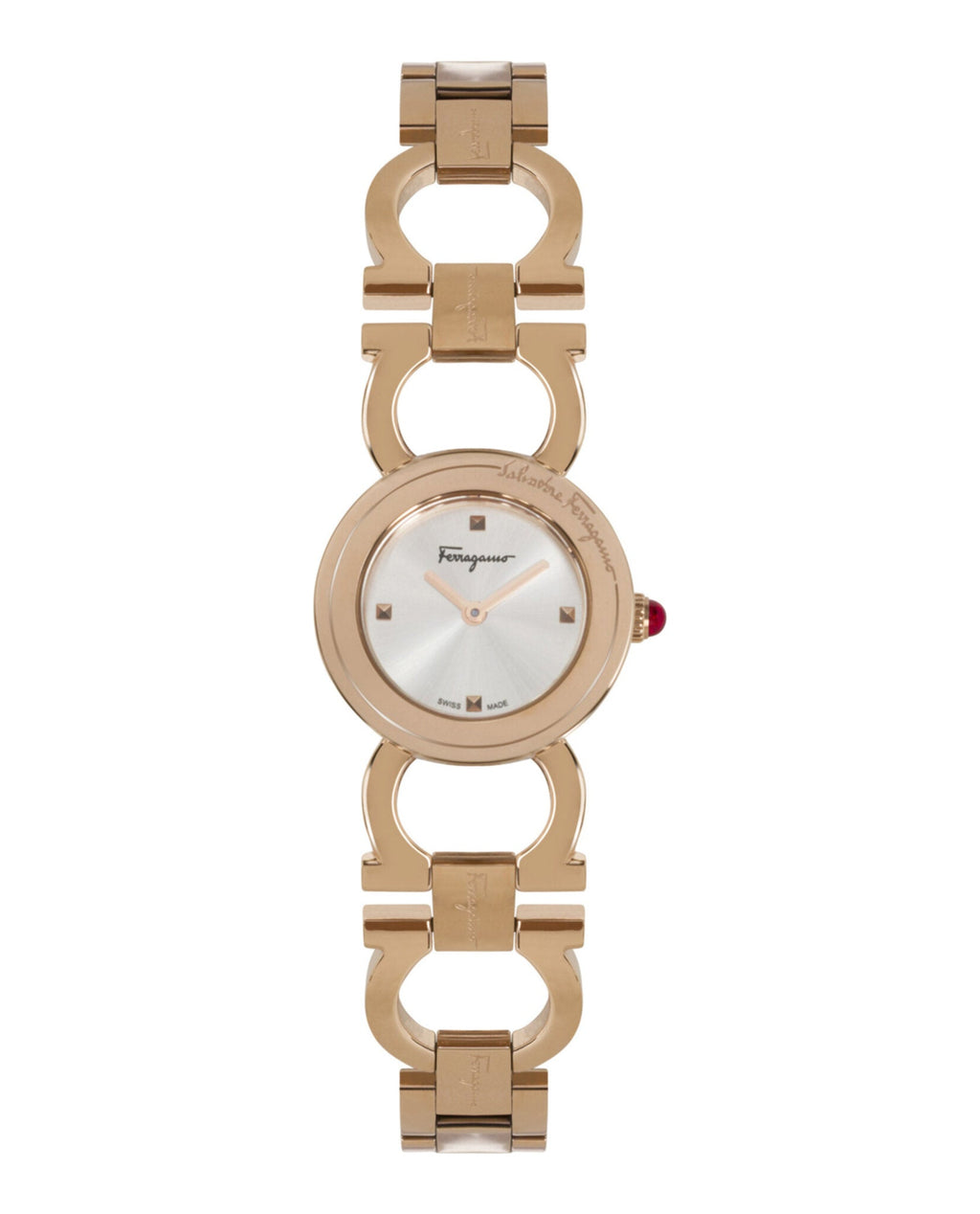 Double Gancini Bracelet Watch