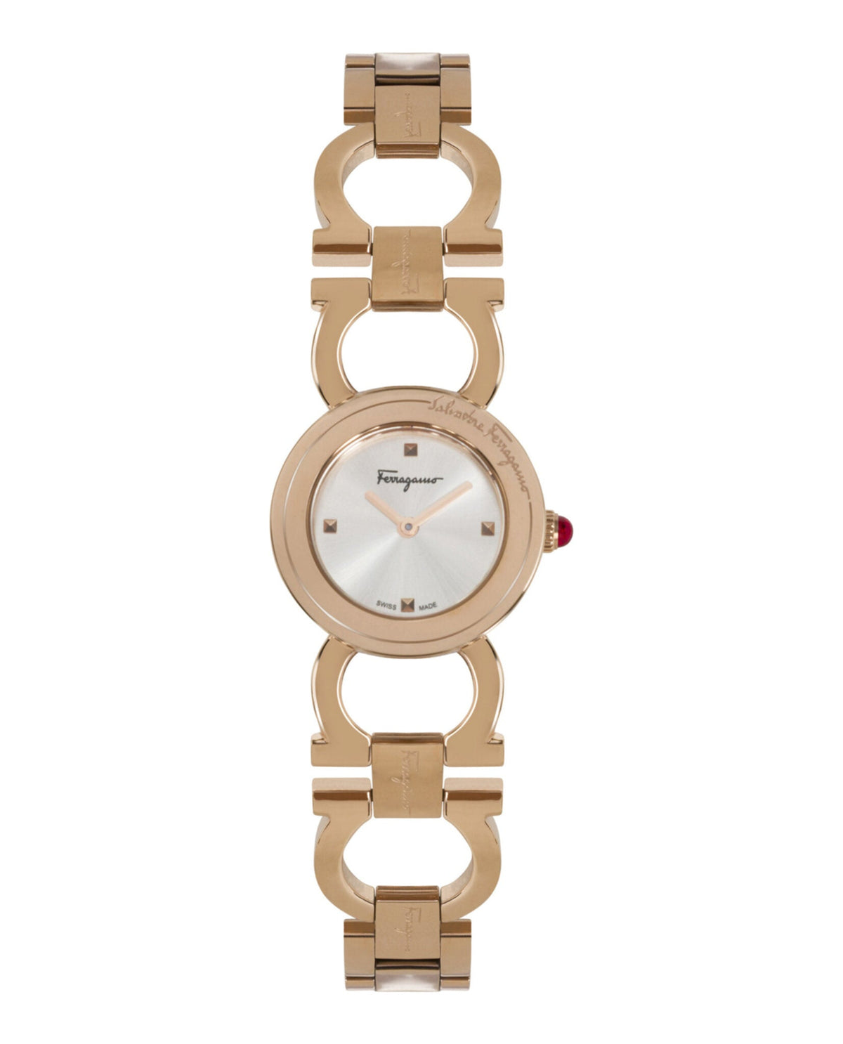 Double Gancini Bracelet Watch