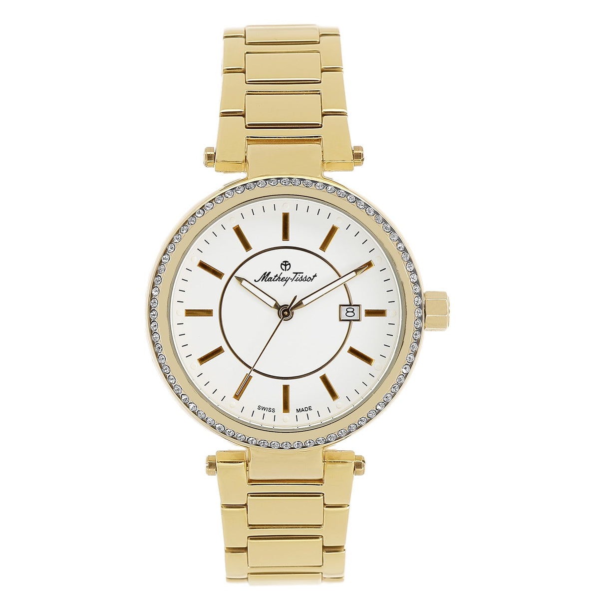 Mathey Tissot Women's Classic White Dial Watch