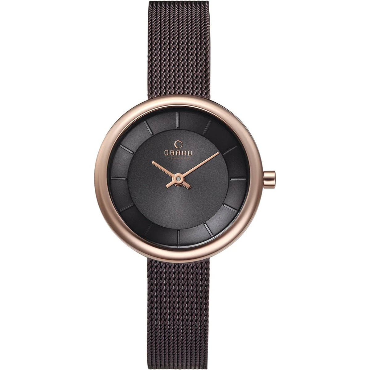 Obaku Women's Classic Black Dial Watch
