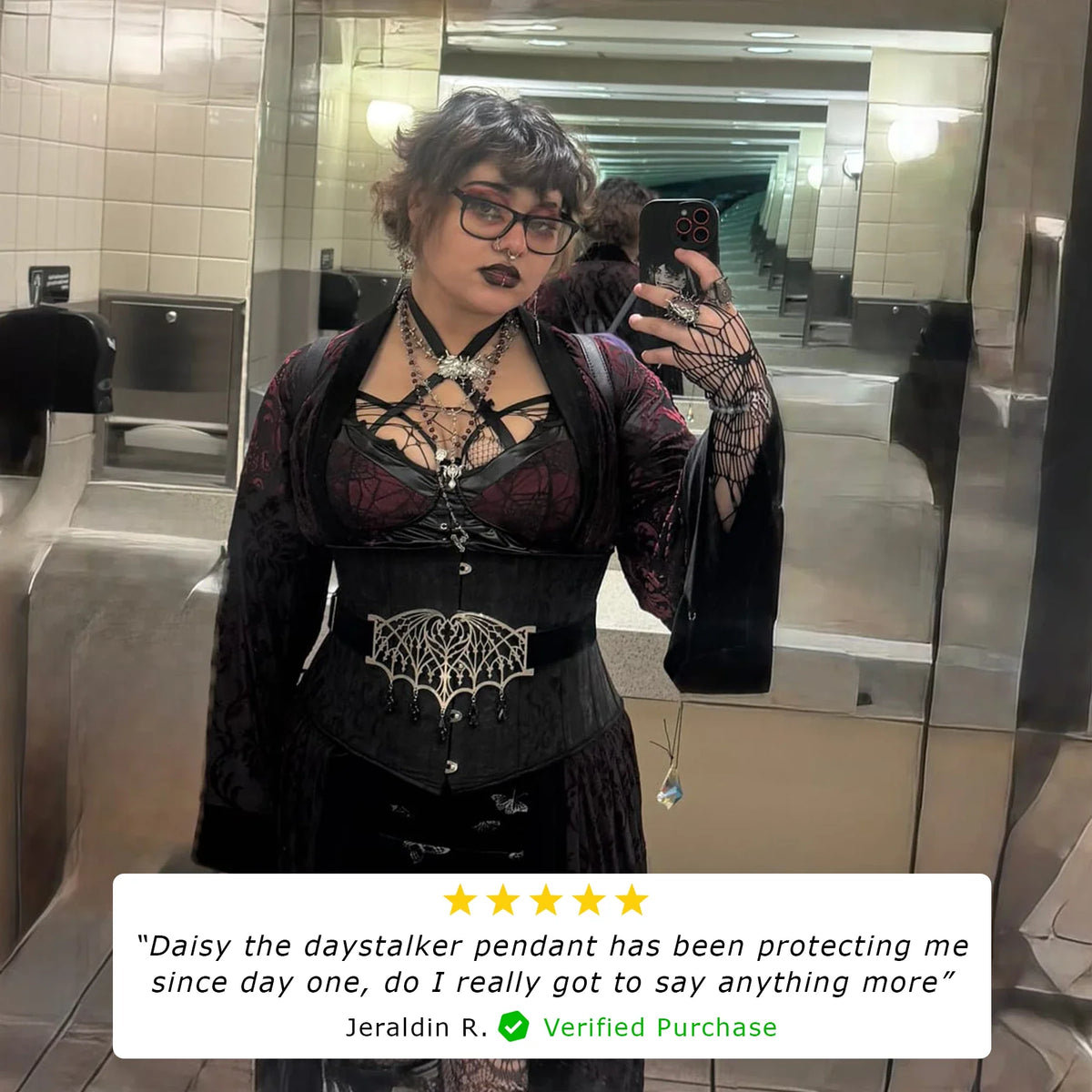 DAISY THE DAYSTALKER PENDANT