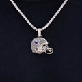 Dallas Cowboys Official NFL Helmet Pendant