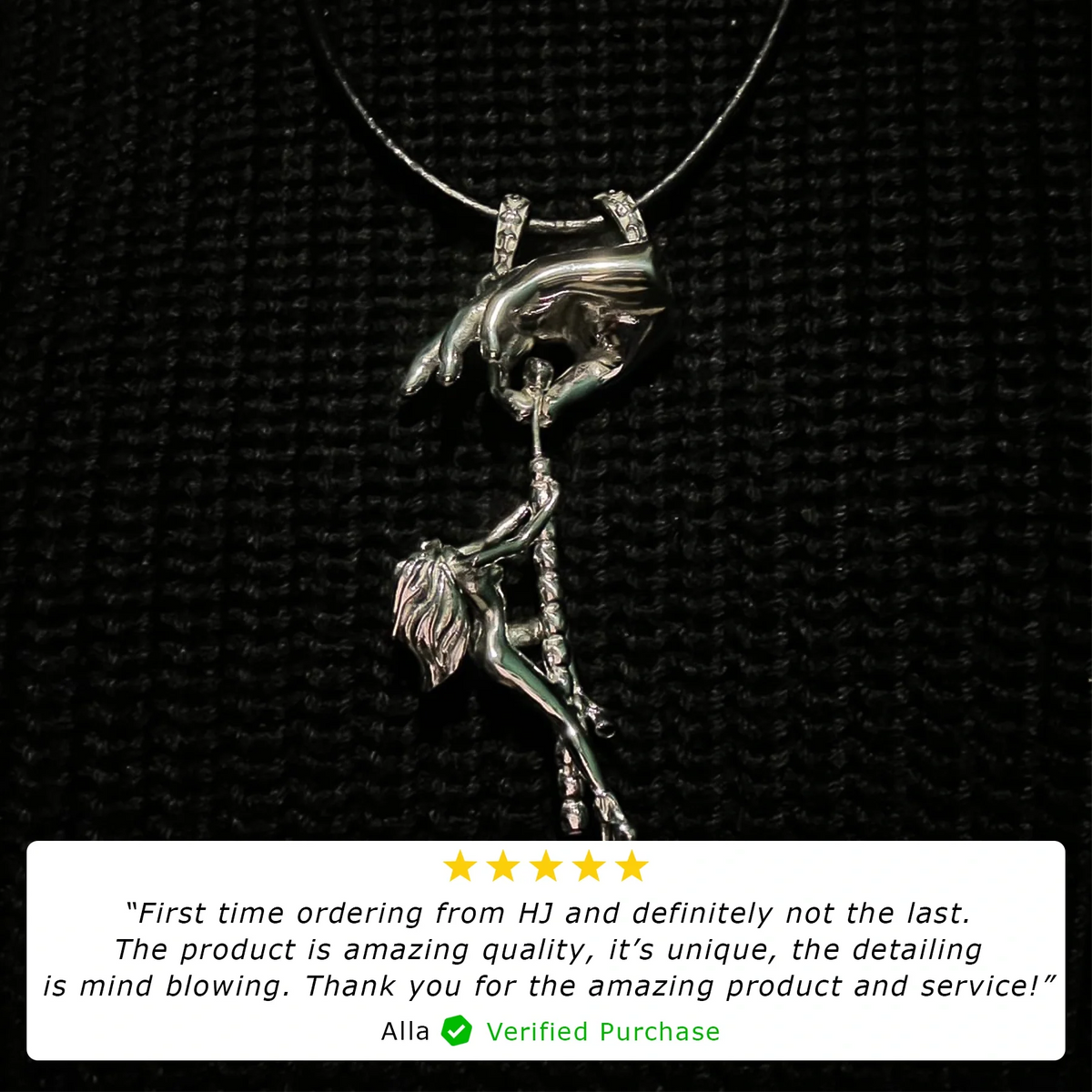 DANCING WITH DEATH PENDANT
