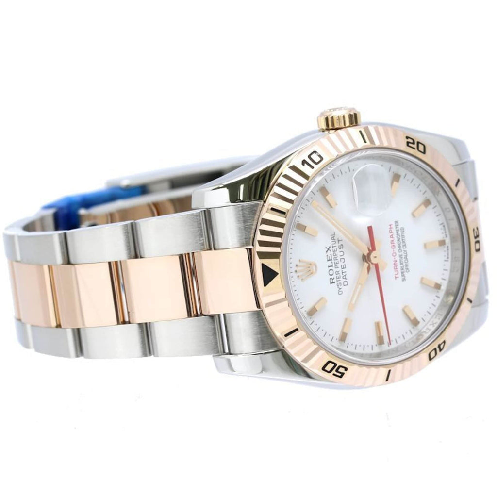 Rolex pink gold (18K) Stainless Steel Wristwatch (Pre-Owned)