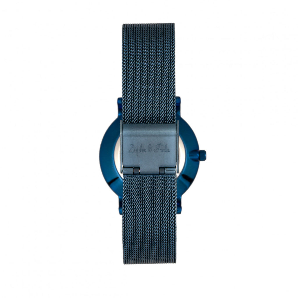Savannah Mesh Bracelet Watch with Swarovski Crystals