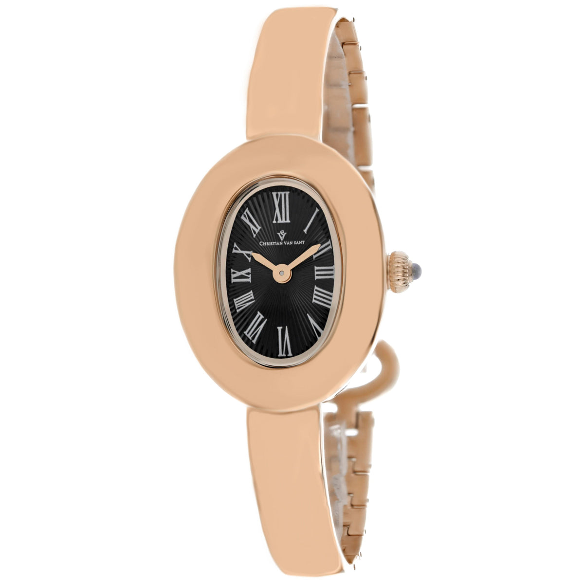 Christian Van Sant Women's Anora Black Oval 26mm