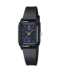 Casio Women’s Black Watch with Blue Dial - LQ-142E-2A