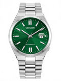 Men's Tsuyosa Automatic Nj015 Series 40Mm Stainless Steel Watch In Green