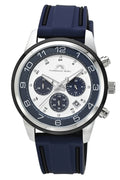 Porsamo Bleu Men's Arthur Silicone Strap Watch, 1094AARR