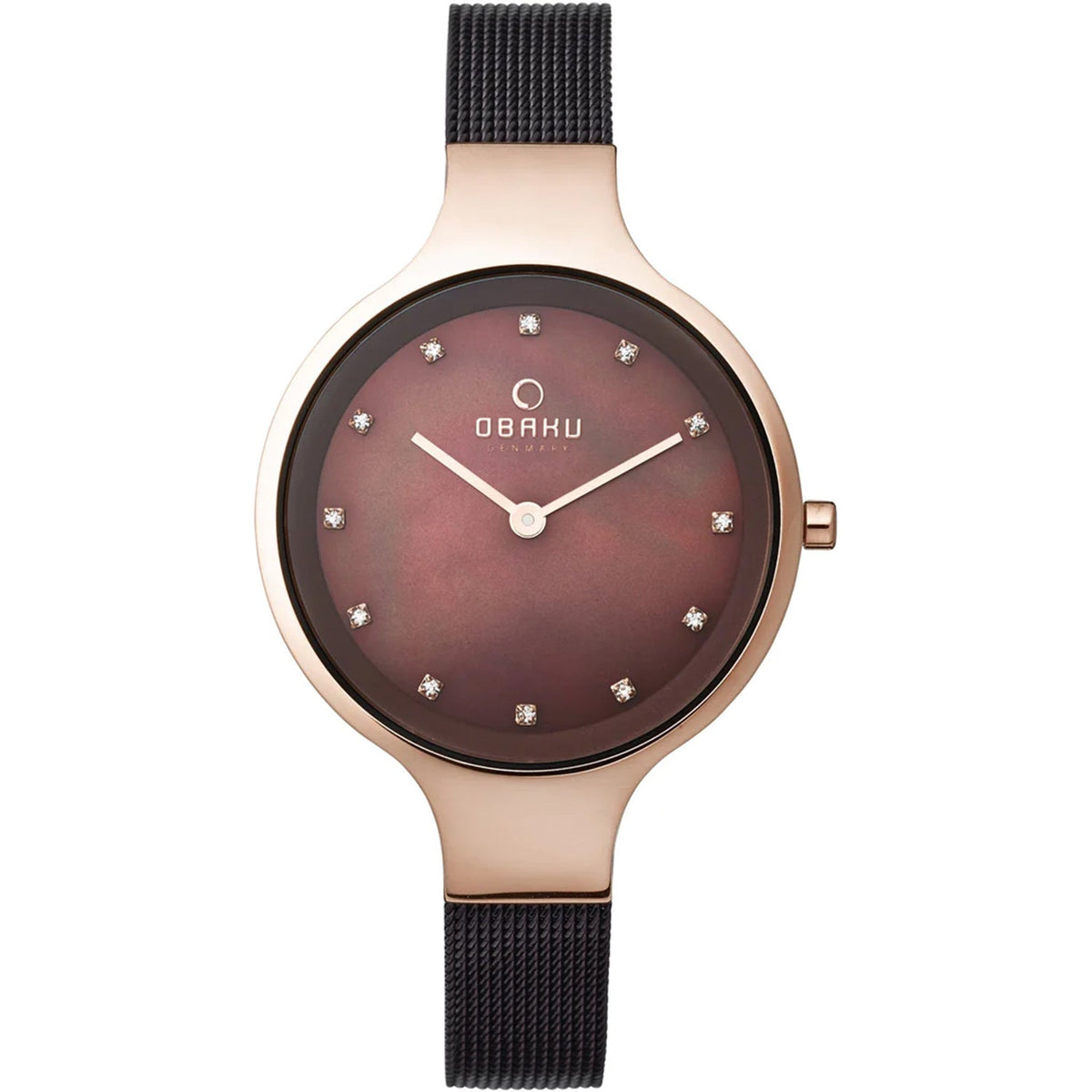 Obaku Women's Classic Brown Dial Watch