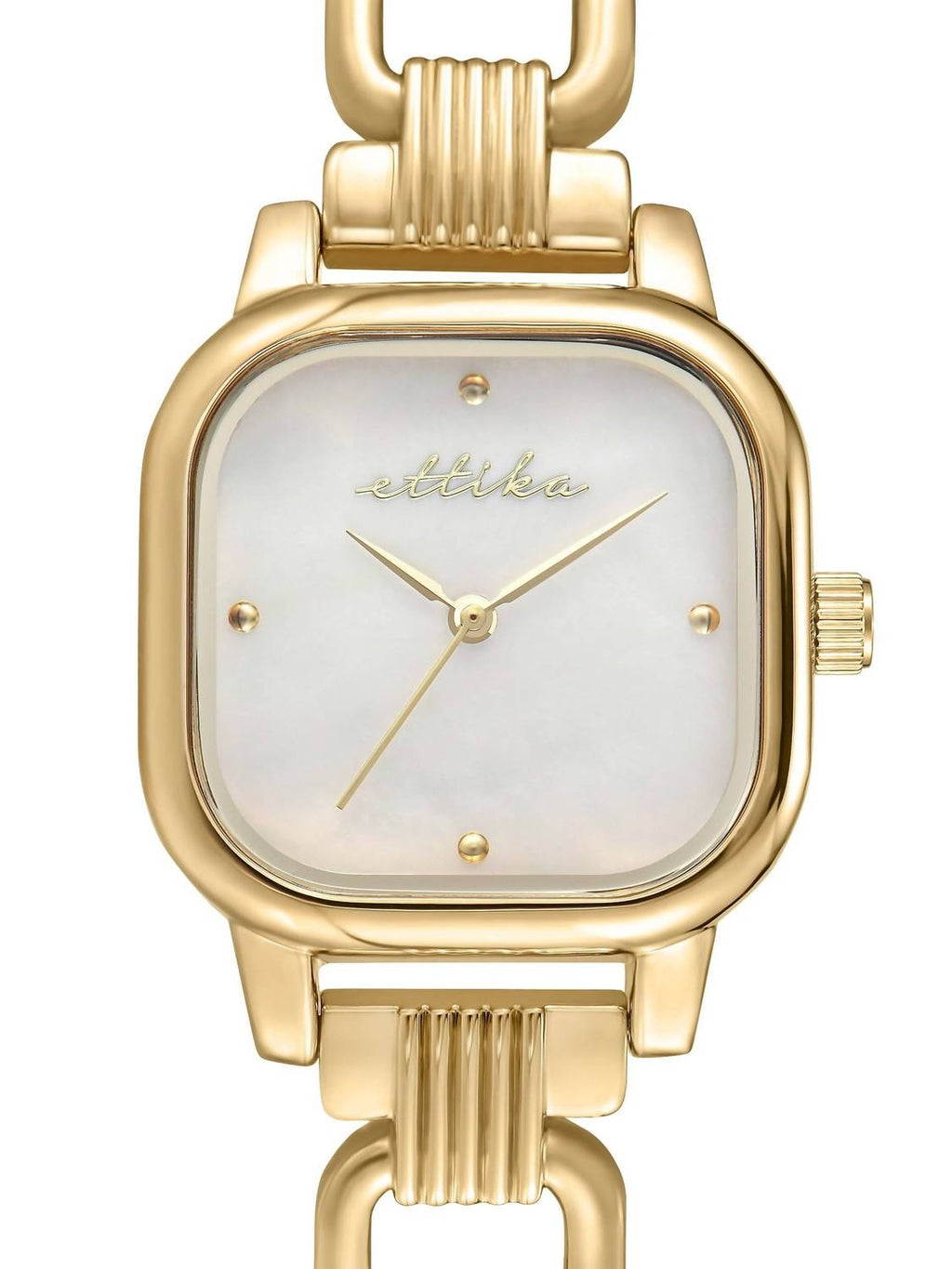 Women's Classic Square Bracelet Watch In Gold