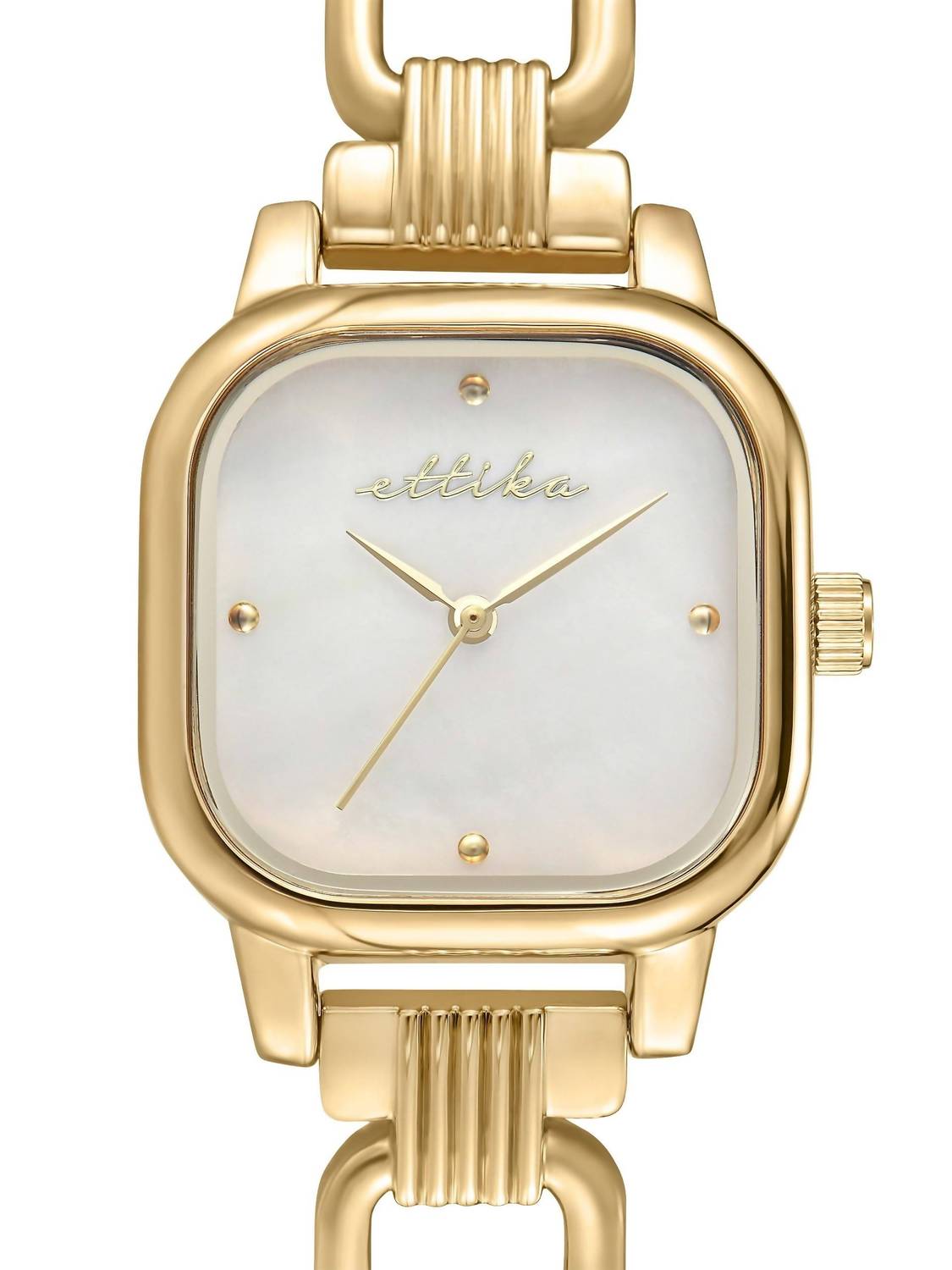 Women's Classic Square Bracelet Watch In Gold