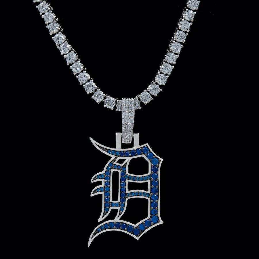 Detroit Tigers Official MLB Logo Pendant