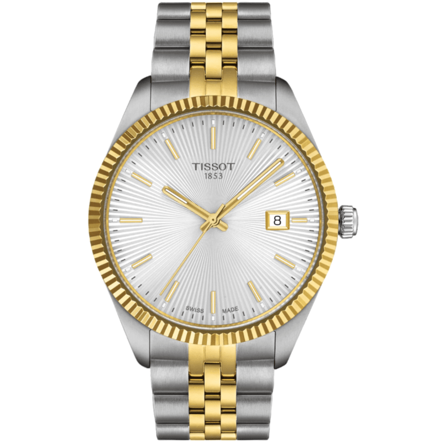 Tissot Ballade Quartz Silver Dial Stainless Steel Men's Watch T156.410.22.031.00