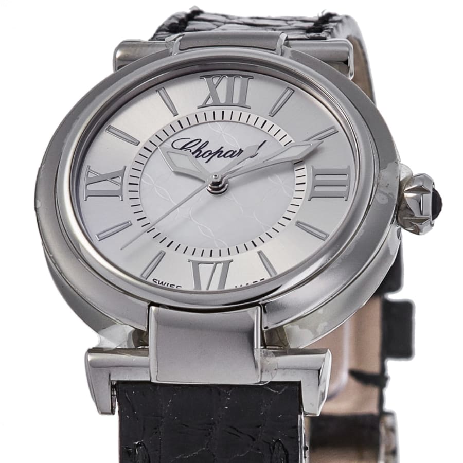Chopard Imperiale Automatic 29mm Silver Dial Leather Strap Women's Watch 388563-3005