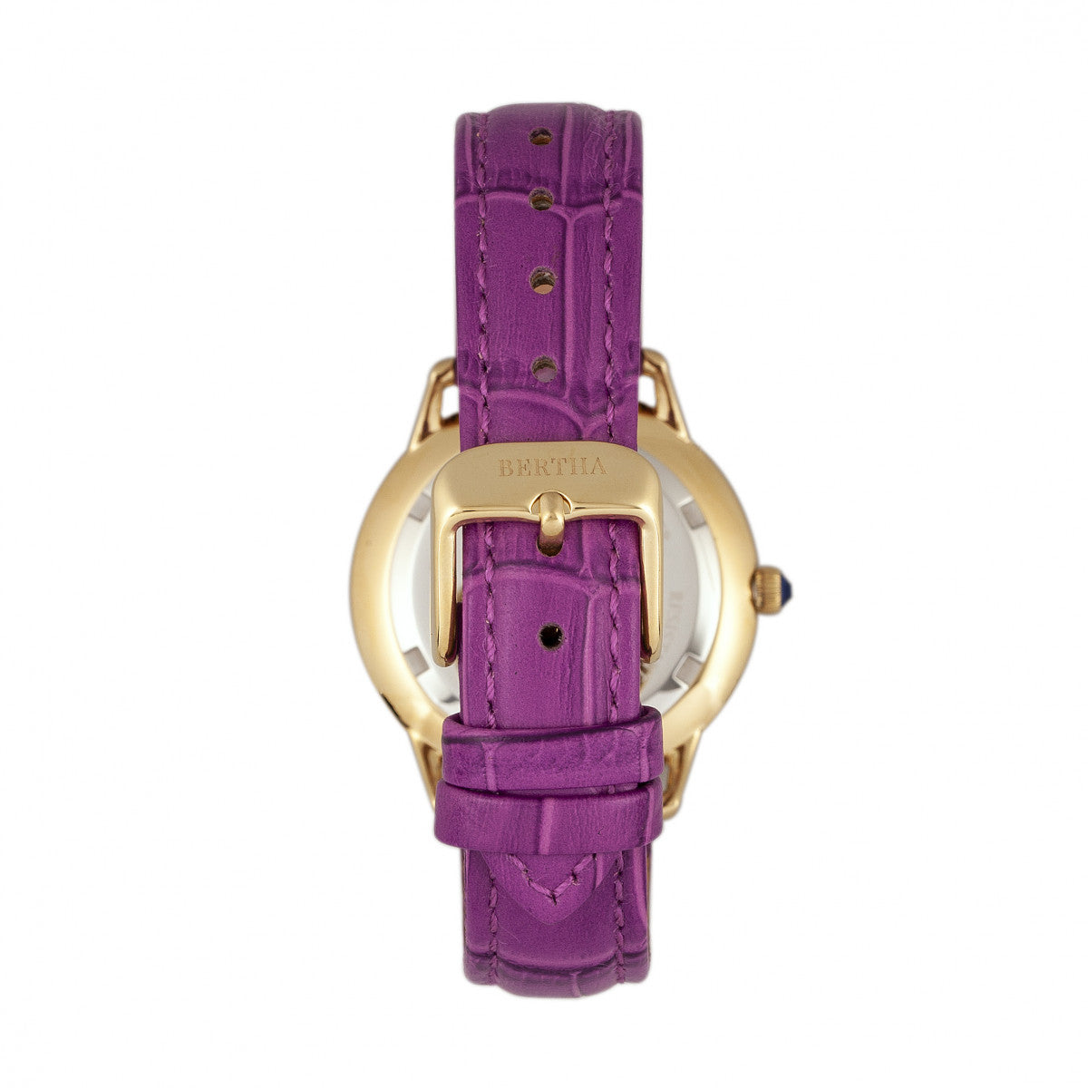 Abby Swiss Leather-Band Watch