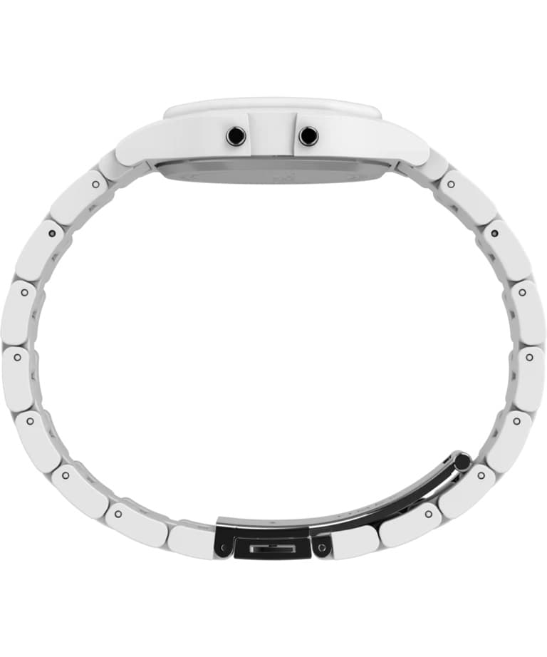 Timex T80 36mm Digital White Unisex Watch