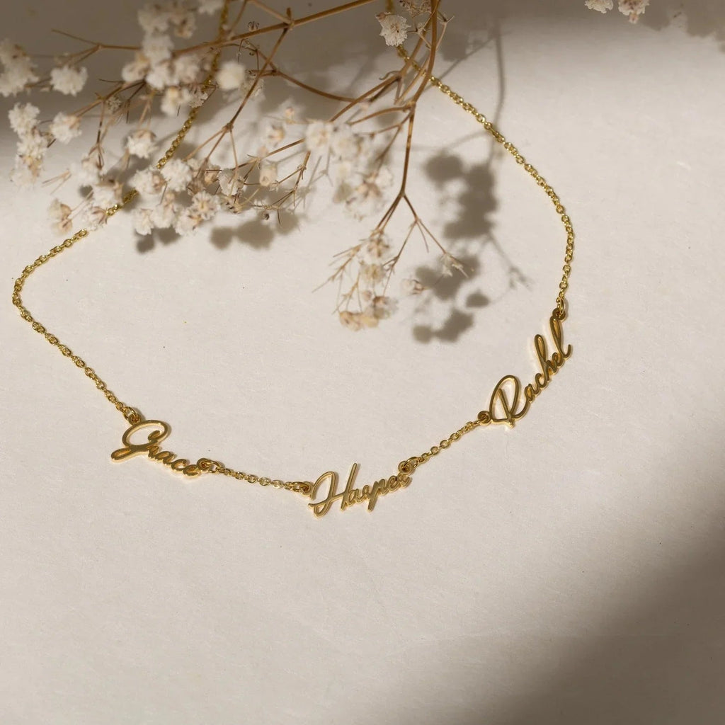 Multi Name Necklace