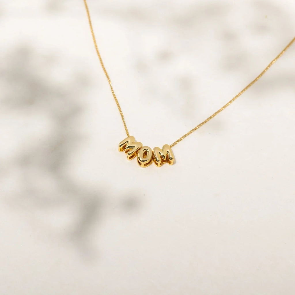 Bubble Name Necklace