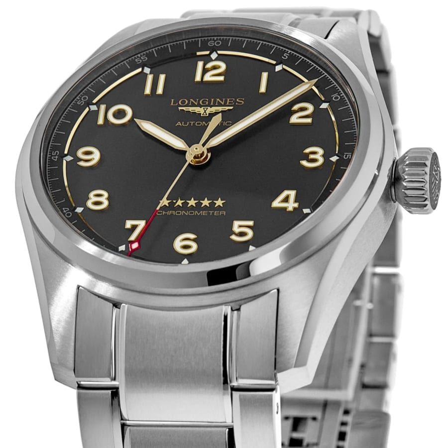 Longines Spirit Grey Dial Titanium Men's Watch L3.811.1.53.6