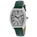 Christian Van Sant Women's Elegant White Tonneau 42mm