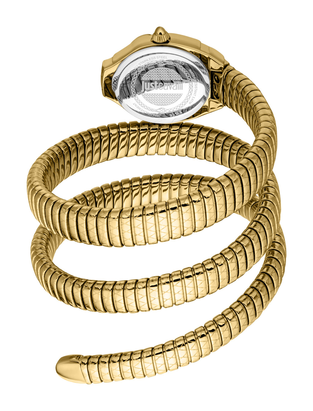 Just Cavalli Women's Snake 316L Stainless Steel Watch