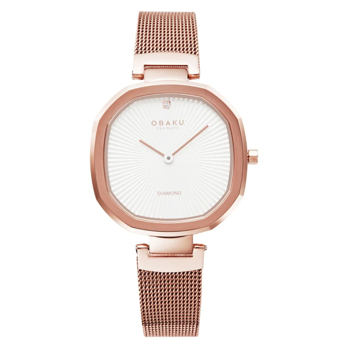 Obaku Women's Brilliant White Dial Watch