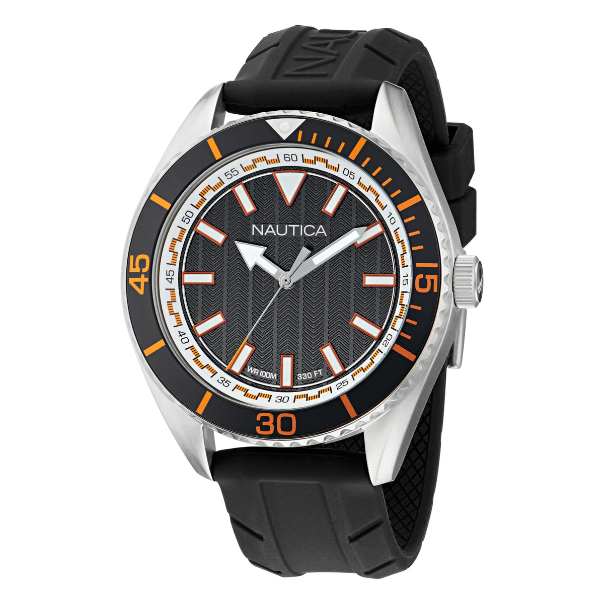 Nautica Mens Nct Windward Silicone Watch