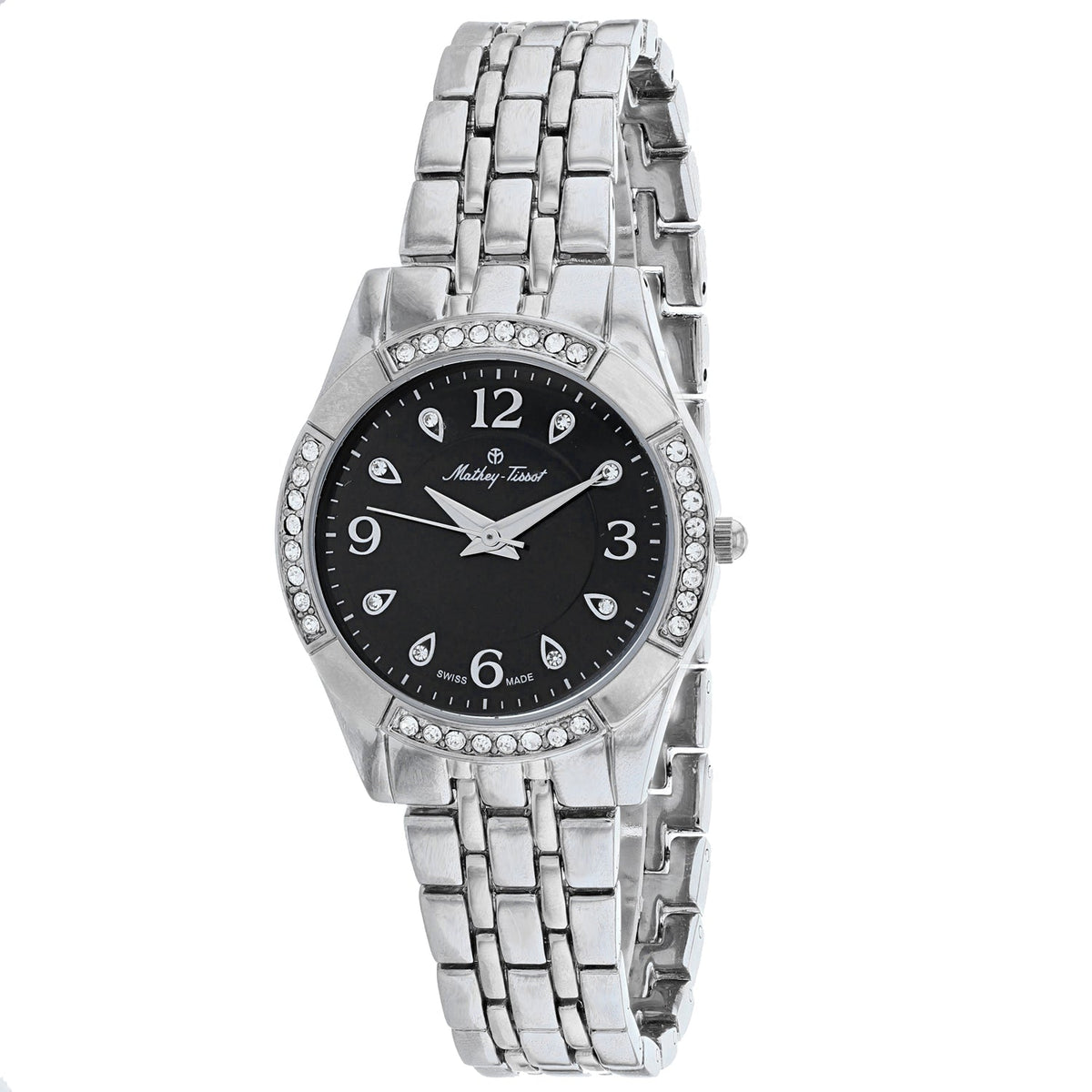 Mathey Tissot Women's Black dial Watch