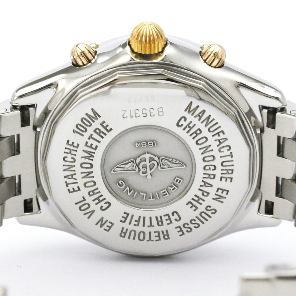 Breitling Windrider Shadow Flyback Chronograph Automatic Stainless Steel And yellow gold Watch (Pre-Owned)