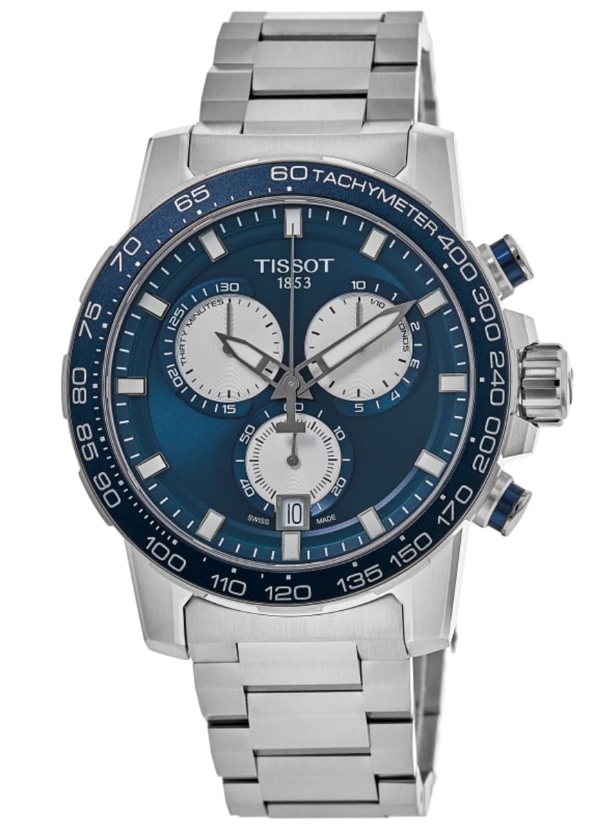 Tissot Supersport Chrono Blue Dial Steel Men's Watch T125.617.11.041.00