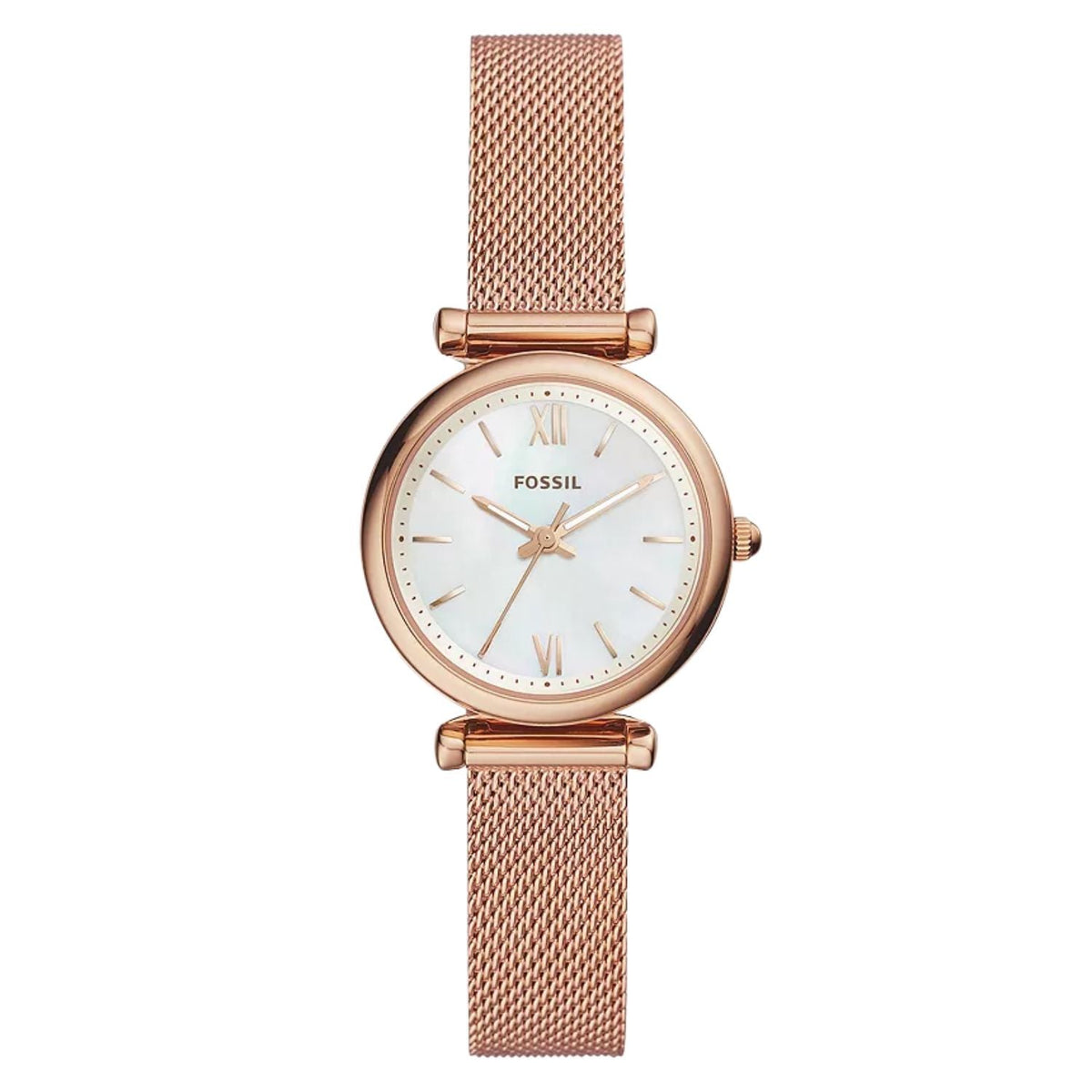 Fossil Women's Carlie White Dial Watch