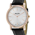 Mathey Tissot Men's City Silver Round 42mm