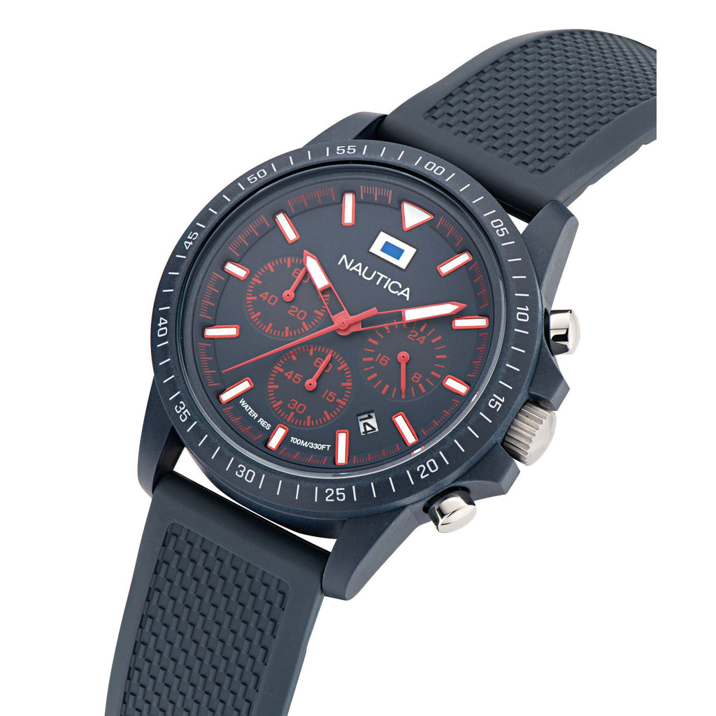 Nautica Mens Nautica One Wheat Fiber Analog Watch