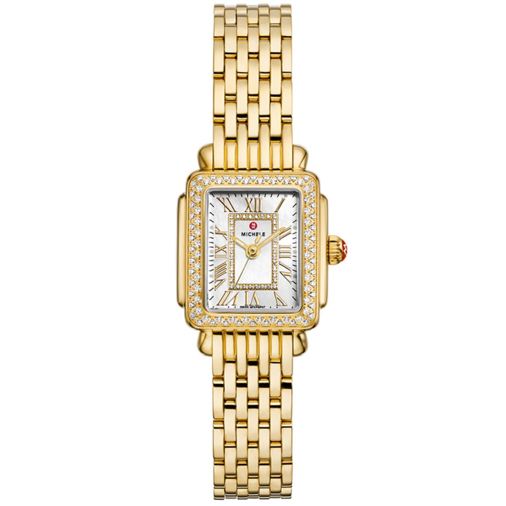 Michele Deco Women's Madison Silver Dial Watch